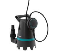 Gardena Bomba sumergible de aguas residuales 10.500 Basic: bomba sumergible eléctrica con un caudal de 10 500 l/h e interruptor de flotación ajustable con funcionamiento continuo (9008-47)