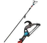 Gardena Bypass combysystem - Tijeras de poda con pértiga telescópica en aluminio de 210 a 390 cm
