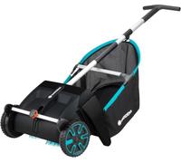 Gardena Carrito recolector de Hojas y césped Barredora para el jardín, con Bolsa colectora extraíble, Sistema de cepillos Giratorio, Agarre ergonómico, silencioso (3565-20)