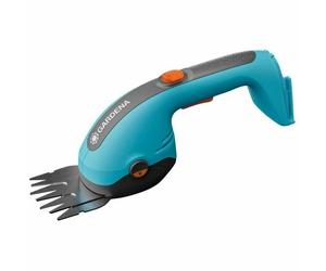 Gardena Cizalla para césped + cuchilla desbrozadora PowerCut P4A 18V sin batería