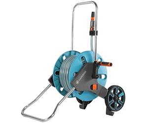 Gardena cleverroll m set: carrete de manguera con manguera clásica de