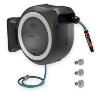 Gardena conjunto portamanguera de pared con batería powerroll xl indi