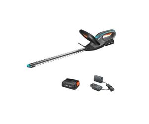 Gardena - Cortasetos inalámbrico EasyCut 45/18V P4A de 18 V, 45 cm, 1 batería de iones de litio de 2,0 Ah, cargador 14734-20