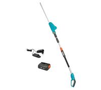 Gardena Cortasetos telescópico de bateria THS 42/18V P4A Set listo para usar: Telescópico, Hasta 3 m de alcance, Hoja de 42 cm, Cabeza inclinable, Sin cable (14732-20)