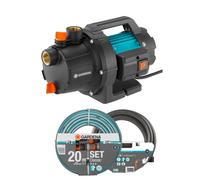 Gardena – Bomba de jardín 3000/4 Basic – 600 W, 3.000 l/h, con accesorios (9011-47)