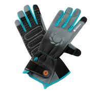 Gardena Guante de Rosas Talla 8/M, Turquesa, Negro, Gris, Naranja
