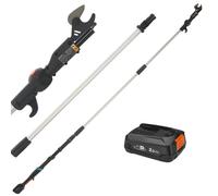 Gardena - Tijeras telescópicas para ramas de 18V HighCut 360/18V P4A, 1 batería de 2,0 Ah, cargador 14776-20