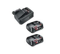 Gardena - Juego de 4,4A cargador AL 18V-44 P4A y 2x batería PBA 18V Li-Ion 2,5 Ah SoC 14914-20