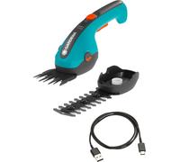 Gardena Kit de cizalla de césped y esculpido de setos ClassicCut Li