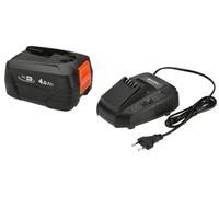 Gardena Kit de inicio P4A PBA 18V/72 + AL 1830 CV: para todos los aparatos Power For All habituales, tiempo de carga de 95 minutos, función Ready to Go, 4,0 Ah (14907-20)