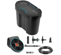 Gardena Kit de riego solar AquaBloom 13301-20 – con depósito para hasta 20 plantas de balcón
