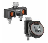 Gardena Kit programador flex 1890 con selector de 2 circuitos 8193