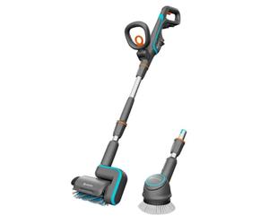Gardena - Limpiador multifuncional a batería de 18V AquaBrush 04/18V P4A, con accesorios, sin batería ni cargador 14842-55