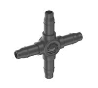 Gardena Micro-Drip-System - Conector de 4 vías de 4,6 mm, 10 unidades 13214-20