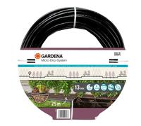 Gardena Tubo de goteo 13503-20 – 1,6 l/h – distribución en superficie y enterrada – 25 m