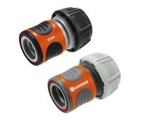 Gardena Original Gardena System - Juego de 2 piezas de acoplamientos rápidos de 19 mm 18275-20