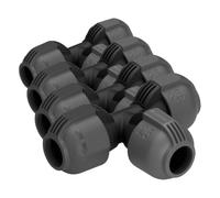 GARDENA Pieza en T 25 mm es un Parte del Sistema de riego enterrado GARDENA, Permite ramificar fácilmente el Tubo de conexión, Negro, Gris 2771-20 (Paquete de 4)
