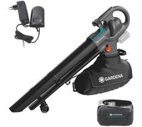 Gardena Aspiradora de jardín PowerJet 18V P4A 3 en 1 – batería 4,0 Ah Li-Ion y cargador (14895-20)
