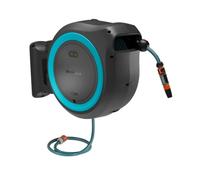 Gardena PowerRoll - Enrollador de tambor inalámbrico de 18V PowerRoll XL, con manguera de 35 m, sin batería ni cargador, color turquesa 18640-55