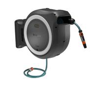 Gardena PowerRoll - Enrollador de tambor inalámbrico de 18V PowerRoll XXL, con manguera de 40 m, sin batería ni cargador, blanco 18647-55