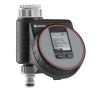 Gardena Programador de riego Flex – riego automático, fácil manejo, Water Now, 1s–99min (1890-20)
