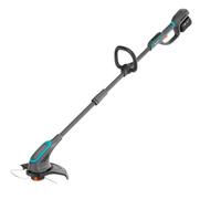 Gardena - Recortadora a batería de 18 V PowerTrim 30, ancho de trabajo 30 cm, 1x batería de iones de litio 4,0 Ah, cargador 14703-20