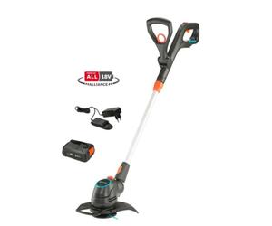 Gardena - Recortadora a batería de 18V ComfortCut Li-18/23, anchura de trabajo 23 cm, 1x batería de iones de litio 2,5 Ah, cargador 14701-20