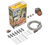 Gardena set de brumizador automático city gardening Outdoor: enfriador de aire con programador de riego, para refrescar los días calurosos (13137-20)