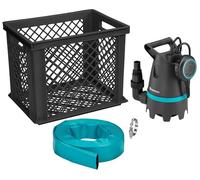 Gardena Bomba sumergible aguas residuales 10500 Basic – 400 W, 10500 l/h, automática, filtro 25 mm