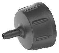 Gardena sistema Micro-Drip conector de grifo 4,6 mm (3/16 pulgadas), rosca 3/4 pulgadas : Adaptador para un montaje sencillo en un grifo (rosca 3/4 pulgadas) (13224-20)