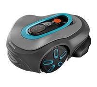 Cortacésped robot GARDENA smart SILENO pro 600 m² LONA™ Trim-to-Edge Bluetooth App Gris oscuro/Turquesa - Nuevo