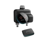 Gardena Smart System - Conjunto de unidad de riego doble inteligente y puerta de enlace inteligente 19044-20
