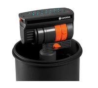Gardena Sprinklersystem - Aspersor emergente OS 140, oscilante, con accesorios, alcance 2-15 m 8221-20