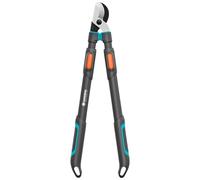 Gardena TeleCut Pro L, tijeras de podar telescópicas para madera fresca de hasta 50 mm, extensibles hasta 900 mm, cuchillas con afilado de precisión, PowerCoating para cortes limpios (12041-88)