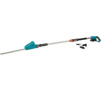 GARDENA Tijera de podar setos telescópica a batería THS 42/18V P4A, juego listo para usar, modelo 14732-20