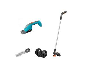 Gardena - Tijeras de podar inalámbricas PowerCut 20/18V para césped y arbustos, de 18 V, telescópicas, sin batería ni cargador 14752-55