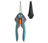 Gardena tijeras FreshCut: Tijeras de recolección de acero inoxidable para recolectar con precisión hierbas, bayas o flores, hoja de 47 mm, mango ergonómico, incl. tapa de seguridad (12212-20)