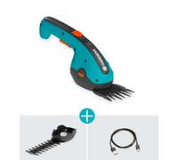 Gardena - Tijeras inalámbricas para césped y arbustos ClassicCut Li 3,6V, batería integrada, cargador incluido 9885-20