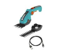 Gardena - Tijeras inalámbricas para césped y arbustos ComfortCut Li 3,6V, batería integrada, cargador incluido 9888-20