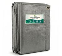 GARDENIX Lona Protectora Multiusos (120 g/m², 5 x 8 m), Color Gris