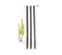 Gardinenbox Vorhang Blickdicht »Newyork« Cortina térmica Opaca, Ojales insonorizados, protección UV, con alzapaños, 201920600, Poliéster, Blanco, HxB 160x140 cm