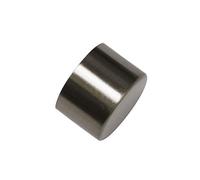 Gardinia 32204 Botón final, aluminio, aspecto de acero inoxidable, Windsor Classic, 2