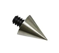 Gardinia botón, metal, acero inoxidable, 4.6