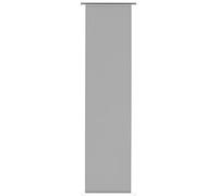 Gardinia - Cortina, plástico, Tela, Gris, 60 x 245 cm