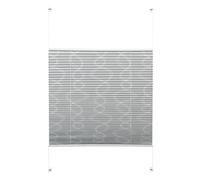 Gardinia Cortinas Plisadas para Sujetar o Pegar, Estor Enrollable Opaco, poliéster, Curl Grau, 90 x 130 cm