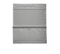 GARDINIA EASYFIX Persiana Romana magnética con Velcro, Cortina Romana, Opaca, Todas Las Piezas de Montaje Incluidas, Gris, 70 x 140 cm (Ancho x Alto)
