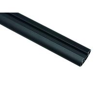 Gardinia - Extensión para Soporte Universal (18 cm, Acero), Color Negro Mate