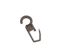 GARDINIA Ganchos plegables estilo Colonial, Pack de 10, Para Ø 28 mm, 10