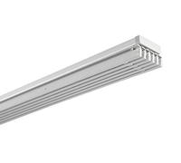 GARDINIA Set completo de rieles para paneles Emia, 3 rieles con accesorios, Extensible, 225-335 cm, Aluminio, 225-335cm