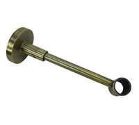 Gardinia Soporte Cerrado para diámetro 16 mm latón Envejecido 13,5 cm Acero 13,5 cm